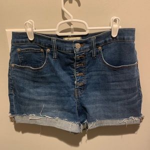 Madewell denim short sz 28